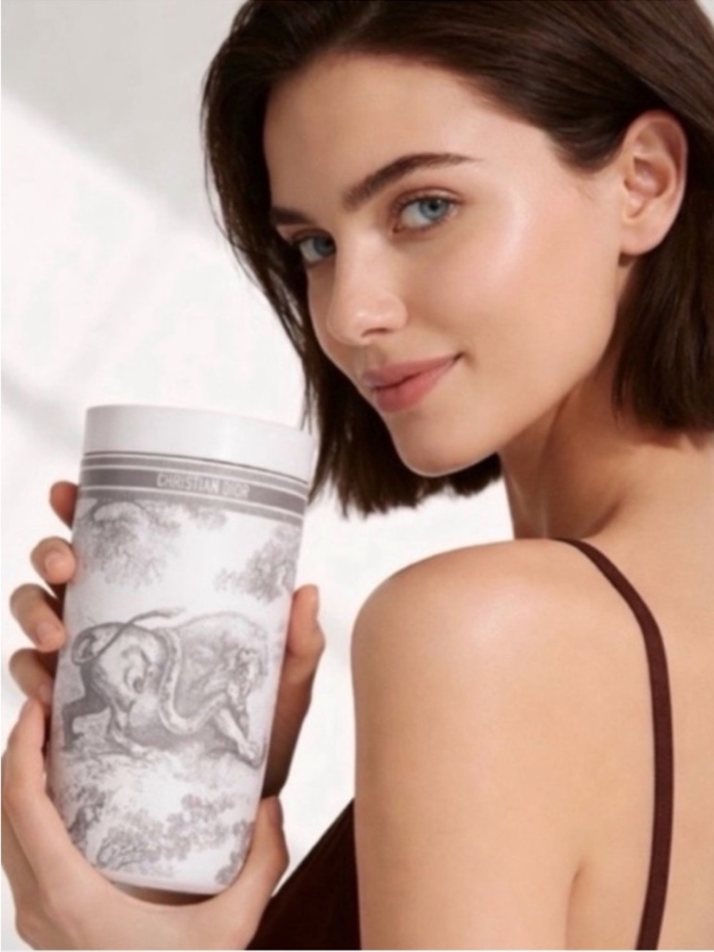 Christian Dior Toile de Jouy insulated tumbler - Picture 2 of 4